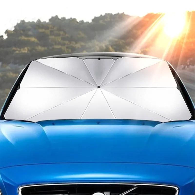 Car Sunshade Windshield Umbrel - огляд і ціна Car Sunshade Windshield Umbrella Foldable
